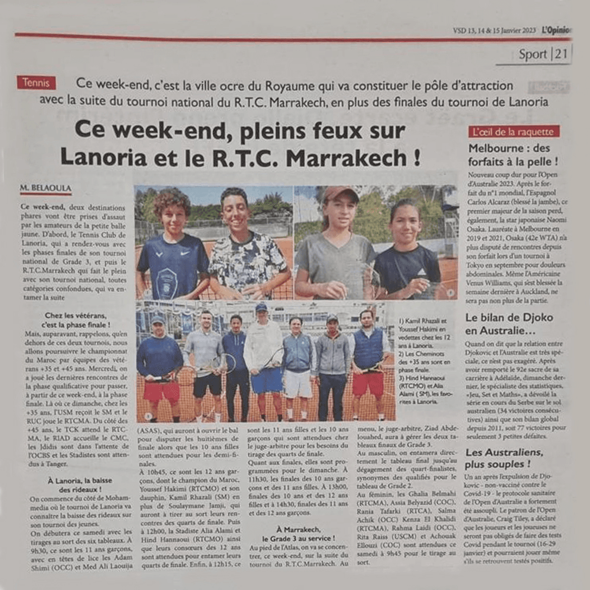 Article de journal