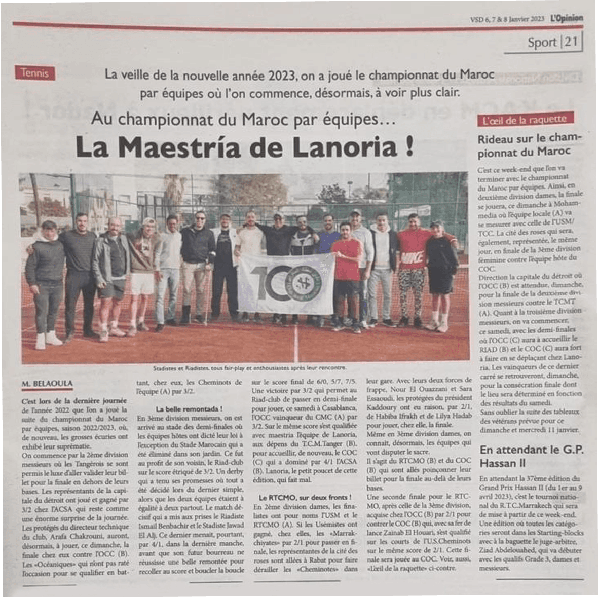 Article de journal