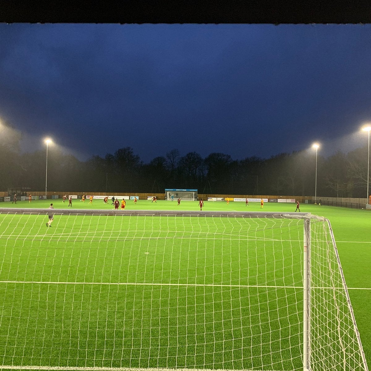Vue d'ensemble des terrains de football Lanoria Club